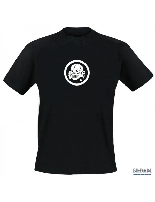 Totenkopf6 - Black T-Shirt - M