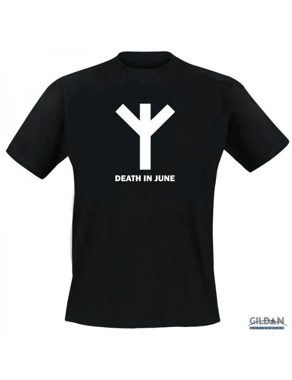 Algiz Rune - Black T-Shirt - S