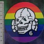 Sticker - Totenkopf6 - Rainbow