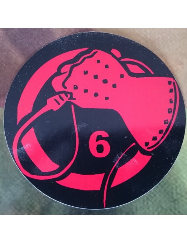Sticker - Whiphand6 Red - Black