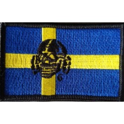 Patch - Sweden Flag with Totenkopf6