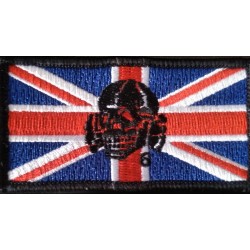 Patch - UK Flag with Totenkopf6
